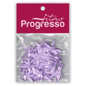 Laço de Cetim 4mm - Lilás c/50 Progresso