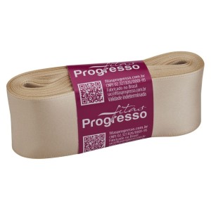 Fita de Cetim n.9 0236 - Bege Progresso
