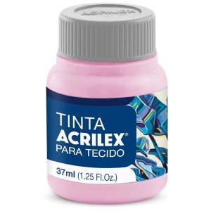 Tinta para Tecido 37ml - Rosa Inglesa 636 Acrilex