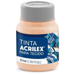 Tinta para Tecido 37ml - Salmão Bebê 812 Acrilex