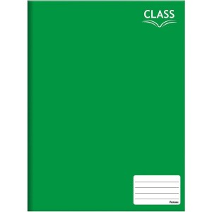Caderno Brochura Verde 96 Folhas Foroni