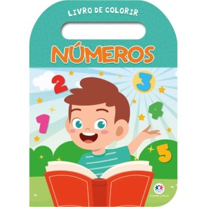 Livro de Colorir com Alça - Números Ciranda Cultural