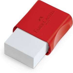 Borracha Escolar Branca FC Max Pequena Faber Castell