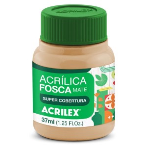Tinta Acrílica Fosca 37ml - Amarelo Pêssego 538 Acrilex