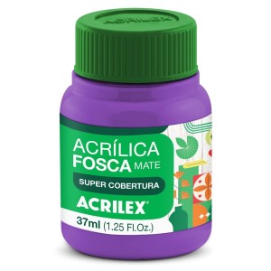 Tinta Acrílica Fosca 37ml - Violeta 516 Acrilex