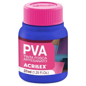 Tinta PVA Fosca 37ml - Azul Ultramar 543 Acrilex