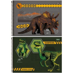 Caderno de Cartografia Sauros 80 Folhas Foroni