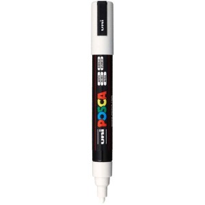Caneta Posca PC-5M - Branca Uniball