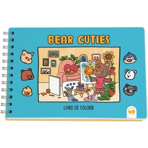 Livro de Colorir Cuties - Bear Cuties Vale das Letras