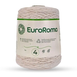 Barbante N.4 100 - Natural 600g EuroRoma