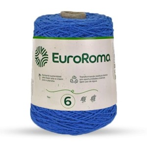 Barbante N.6 903 - Azul Royal 600g EuroRoma