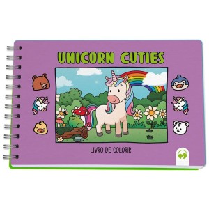 Livro de Colorir Cuties - Unicorn Cuties Vale das Letras