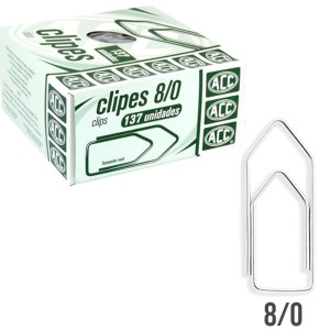 Clips 8/0 Aço Galvanizado c/137 ACC