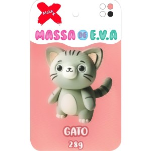 Massinha de EVA 4 Cores 28g - Gato Make+