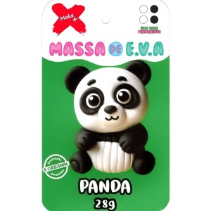 Massinha de EVA 4 Cores 28g - Panda Make+