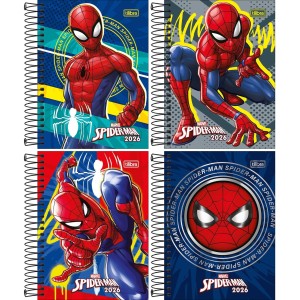 Agenda 2026 Spider-Man 176 Folhas Tilibra