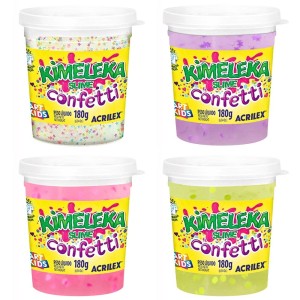 Kimeleka Slime - Confetti 180g Acrilex