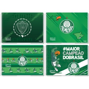 Caderno de Cartografia Palmeiras 80 Folhas Credeal