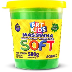 Massa de Modelar 500g - Verde Acrilex