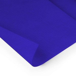 Papel Crepom Simples 48cm x 2m - Azul Escuro