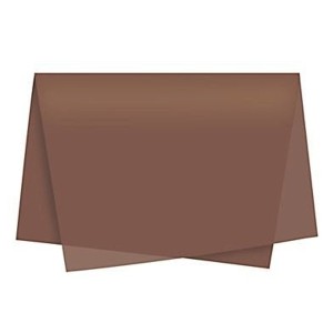 Papel de Seda 48x60cm - Marrom