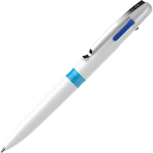 Caneta Esferográfica 4 Cores Take 4 Branca Schneider