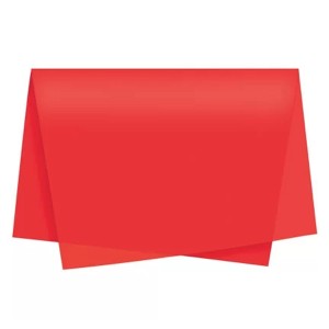 Papel de Seda 48x60cm - Vermelho c/100