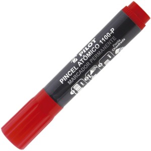 Pincel Atômico 1100-P Vermelho Pilot