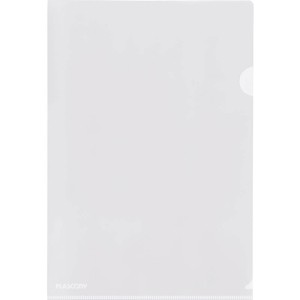 Pasta em L A4 Transparente L15A4-TR Plascony