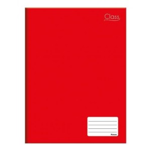 Caderno Brochura 1/4 Vermelho 48fls Foroni