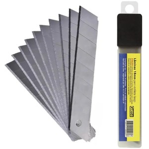 Lâmina para Estilete Largo 18mm c/10 Gatte