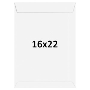 Envelope 16cm x 22cm - Branco c/10 Scrity