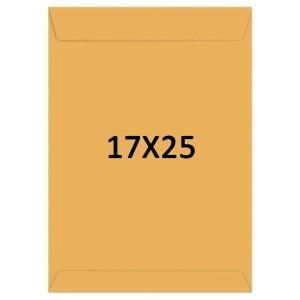 Envelope 17cm x 25cm - Kraft Ouro c/10 Scrity