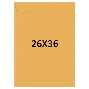 Envelope 26cm x 36cm - Kraft Ouro c/250 Scrity