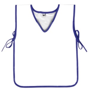 Avental Escolar Infantil - Azul sem Bolso 093AZ DAC