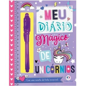 Diário Infantil - Meu Diário Mágico de Unicórnios Ciranda Cultural