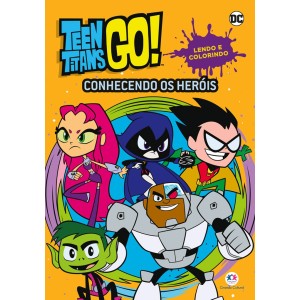 Livro para Colorir - Jovens Titãs em Ação - Conhecendo os Heróis Ciranda Cultural
